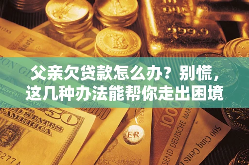 北京父亲欠贷款怎么办?别慌,这几种办法能帮你走出困境 北京父亲欠贷款怎么办?别慌,这几种办法能帮你走出困境