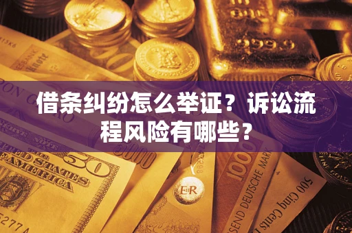 北京借条纠纷怎么举证?诉讼流程风险有哪些? 北京借条纠纷怎么举证?诉讼流程风险有哪些?