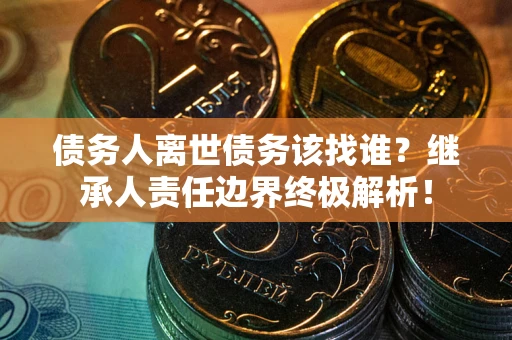 北京债务人离世债务该找谁?继承人责任边界终极解析! 北京债务人离世债务该找谁?继承人责任边界终极解析!